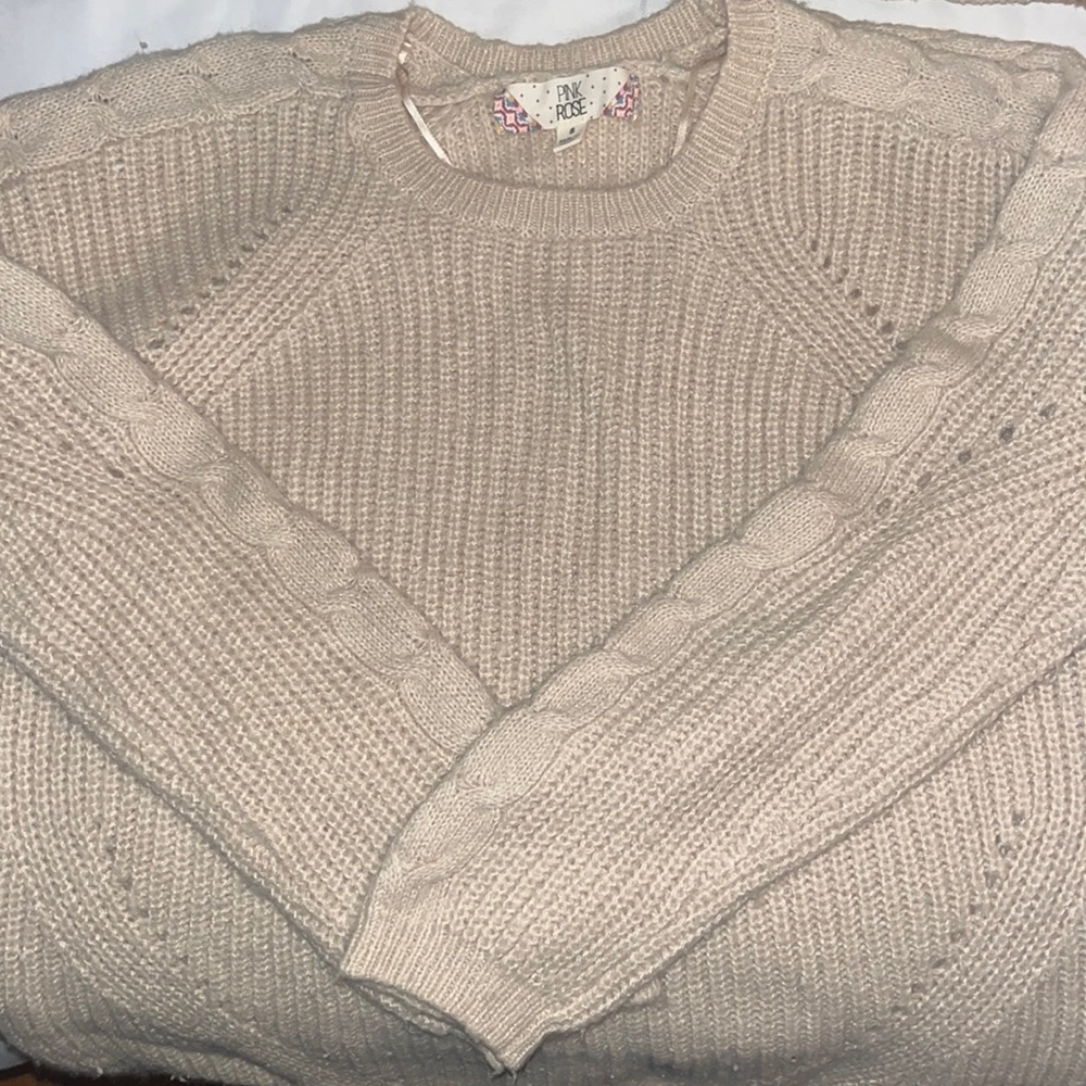 Cream Sweater